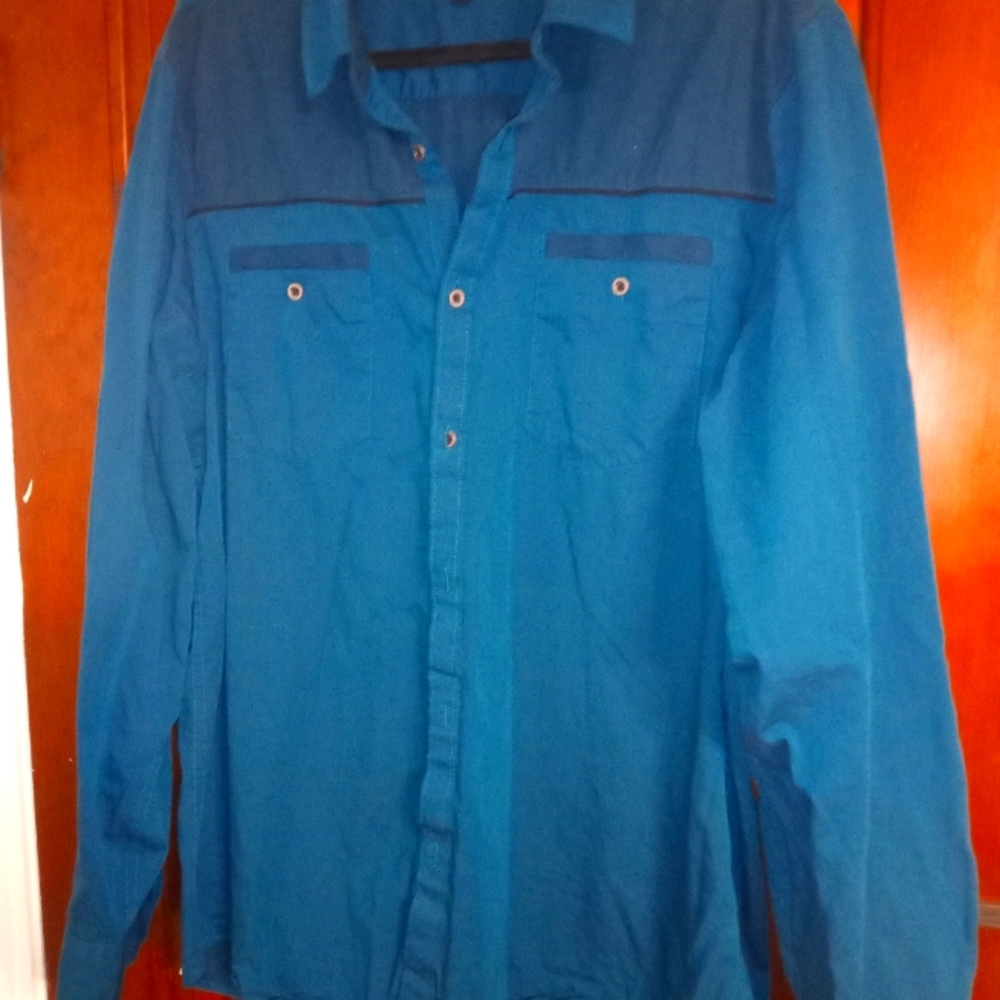 Men's button down casual shirt size XXL